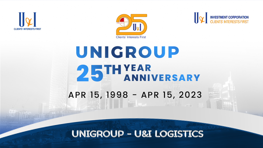 UNIGROUP'S 25TH ANNIVERSARY (APRIL 15TH, 1998 - APRIL 15TH, 2023).