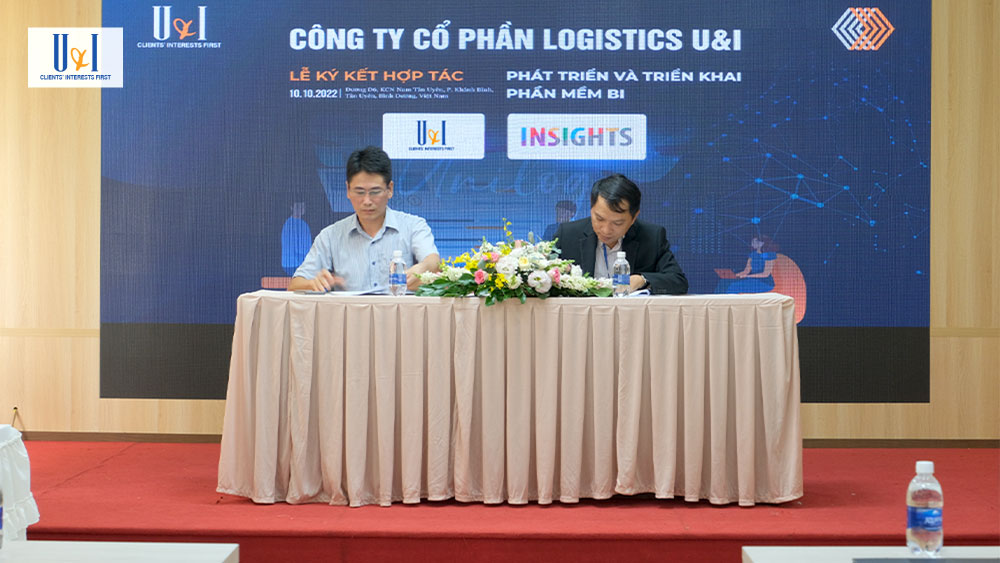 U&I Logistics signs strategic cooperation agreement with Insights on business intelligence systems