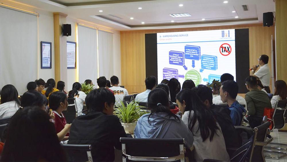 U&I Logistics đón tiếp đoàn sinh viên trường Đại học Nguyễn Hữu Cảnh và Đại Học Ngoại Thương Thành phố Hồ Chí Minh đến tham quan