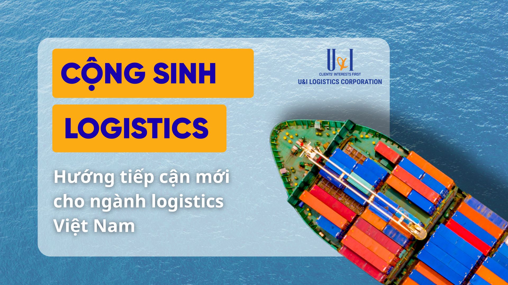 Symbiotic Logistics – A New Approach for Vietnam’s Logistics Industry