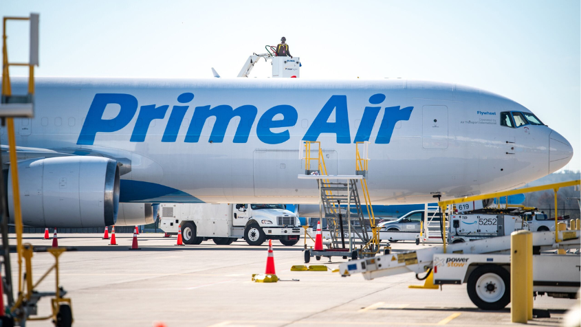 Amazon chính thức quảng bá dịch vụ vận chuyển hàng không Amazon Air Cargo