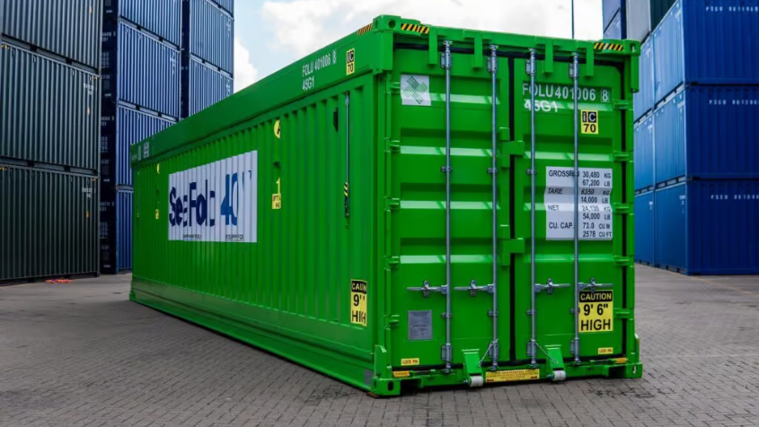 Loại container 5-trong-1 này có thể là một bước ngoặt trong ngành vận tải?