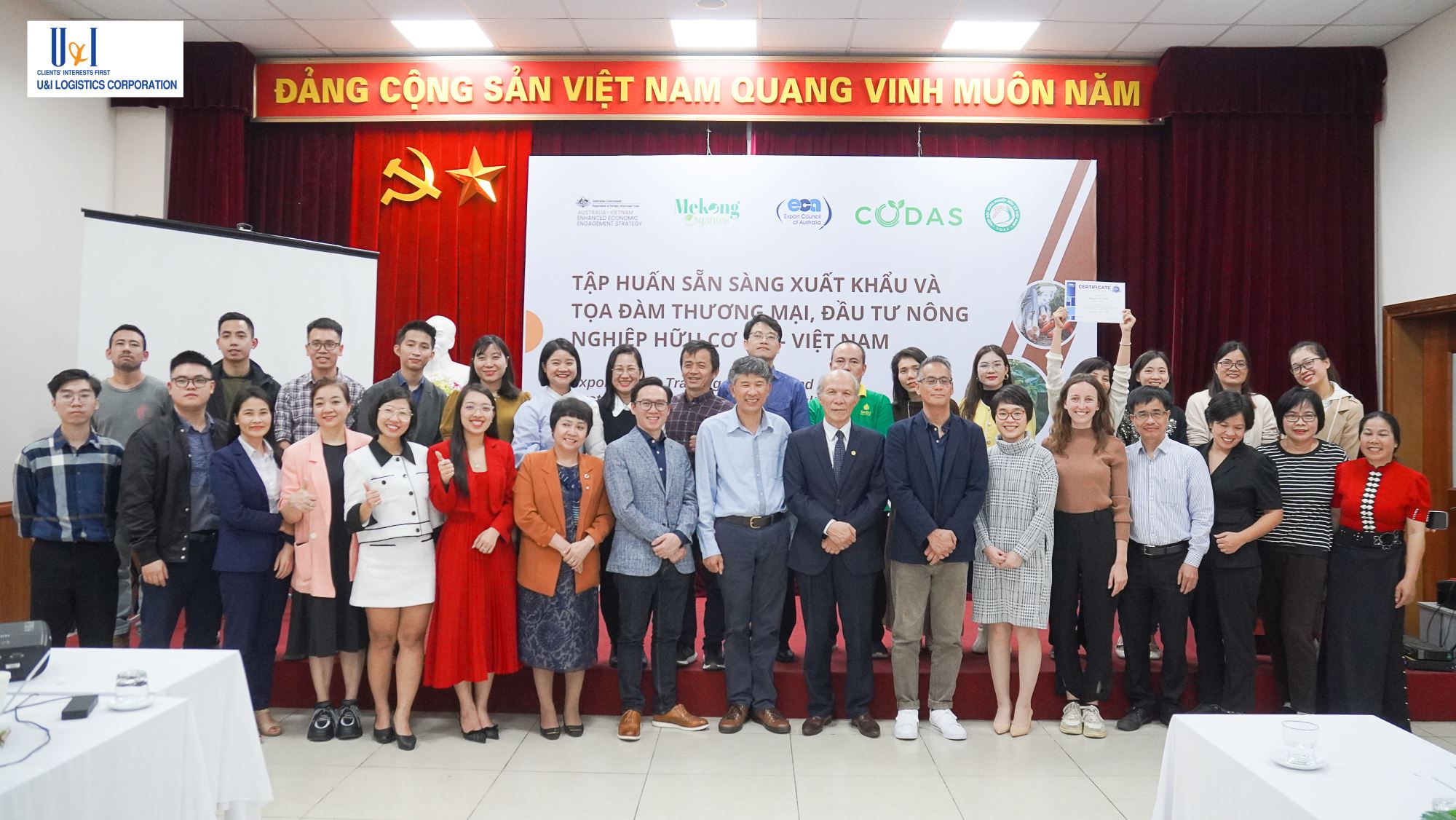 U&I Logistics Accompanies The "Deepening Organic Agriculture Trade And Investment Between Australia And Vietnam" Project 