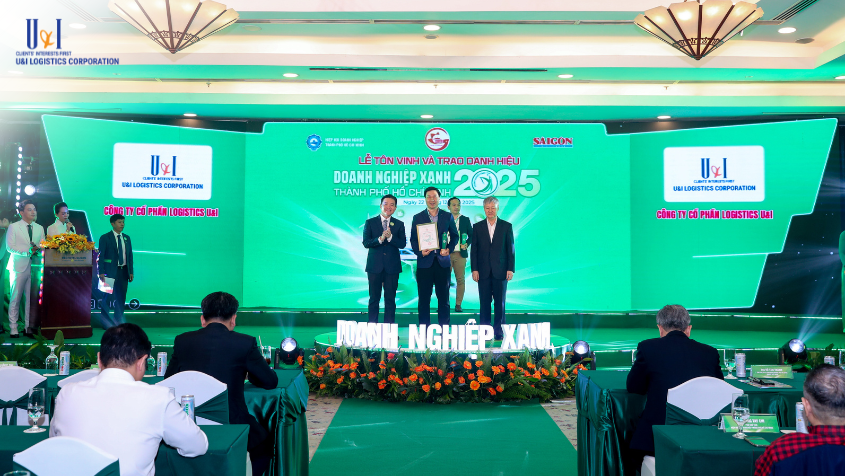 U&I LOGISTICS HONORED WITH THE “HO CHI MINH CITY GREEN ENTERPRISE 2025” AWARD